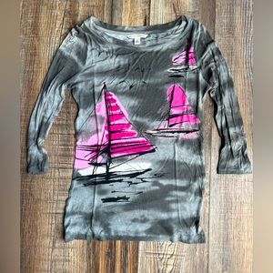 3/4 Sleeve Banana Republic Shirt